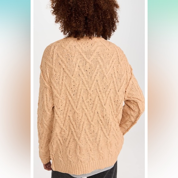 Free people isla sweater in camel - Picture 2 of 6
